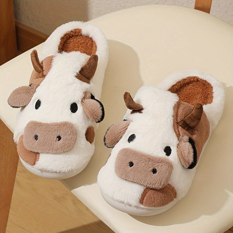 Winter Slippers - Cow