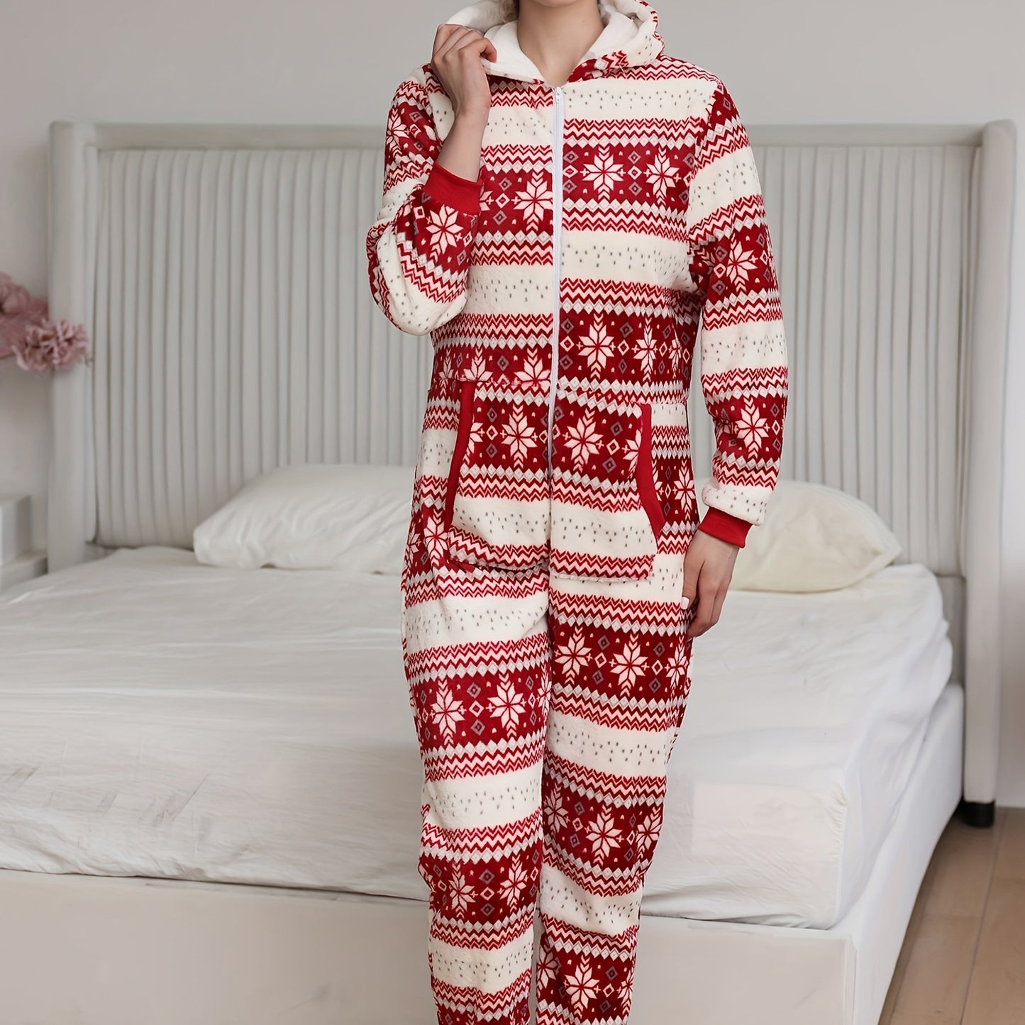Women's Christmas jumpsuit