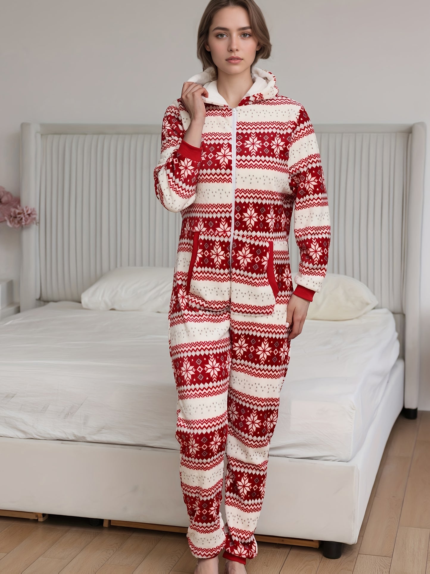 Women's Christmas jumpsuit