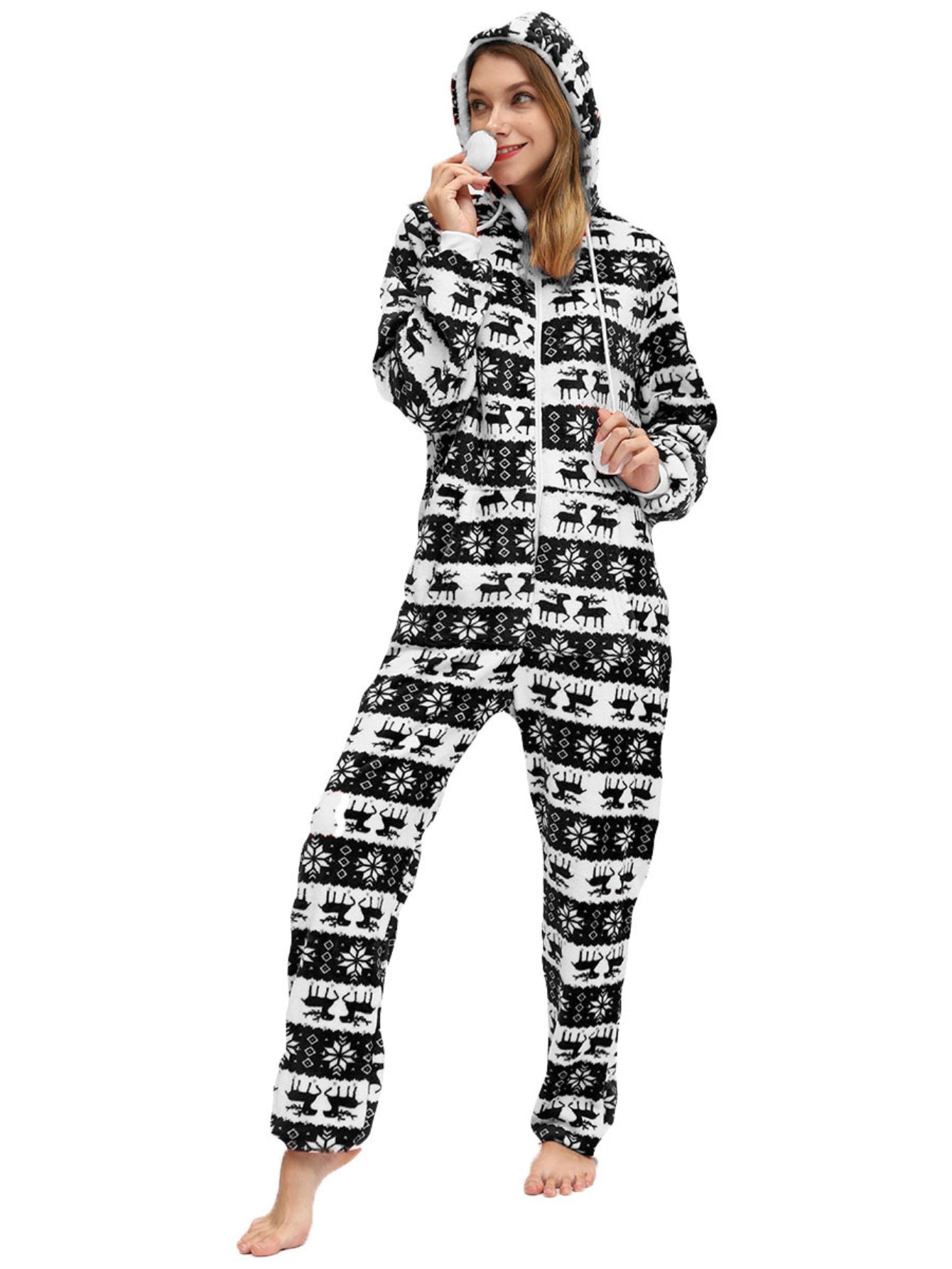 Women's Christmas jumpsuit