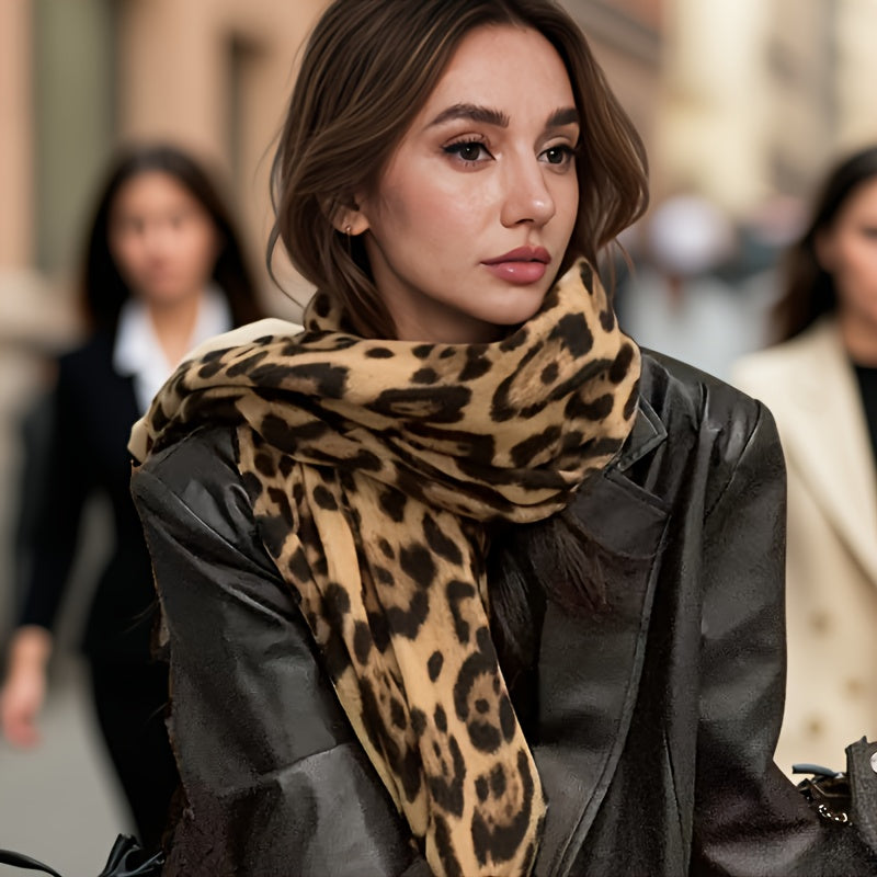 Leopard Scarf