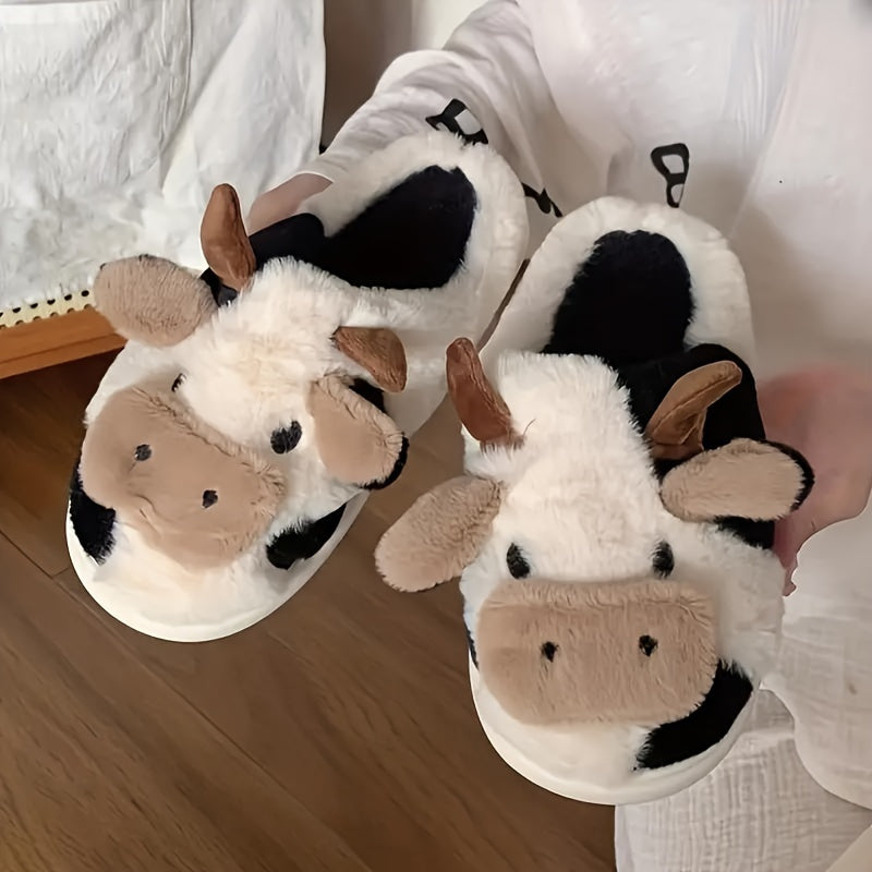 Winter Slippers - Cow