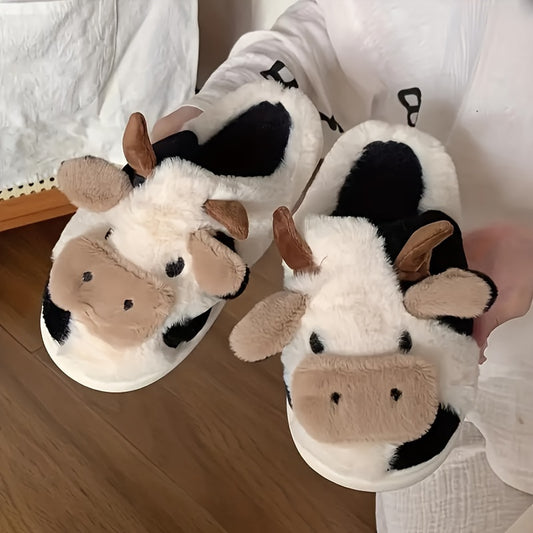 Winter Slippers - Cow