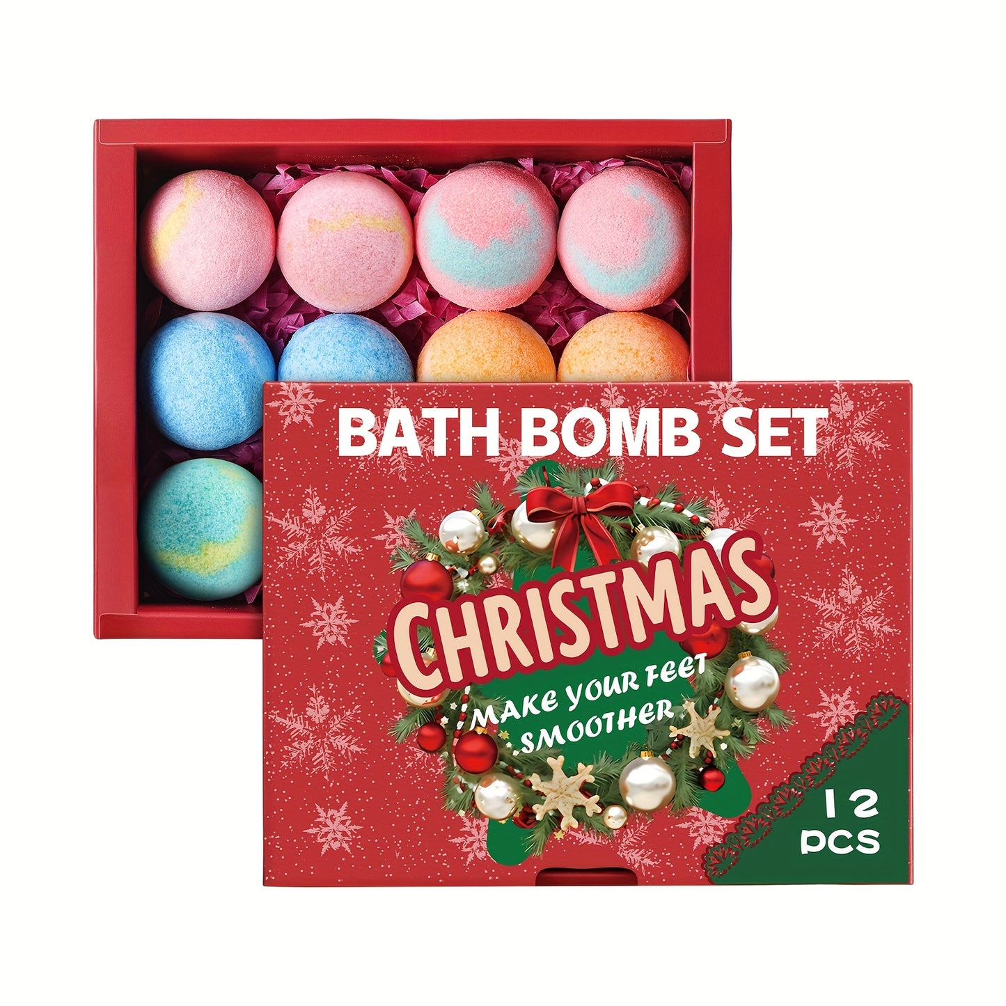 12pcs Bath Bombs