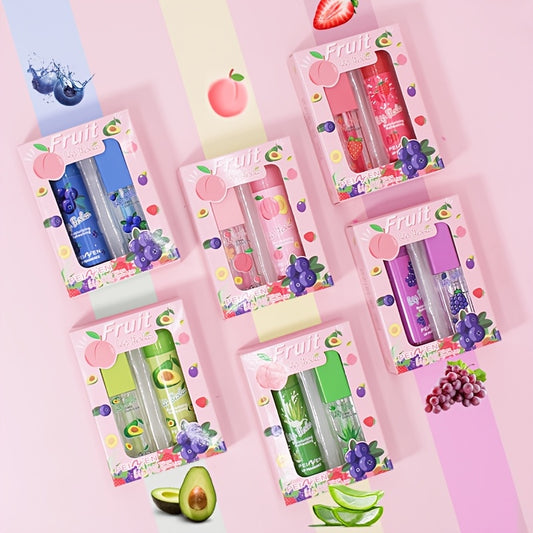 Fruit Lip Balm + Lip Oil Set