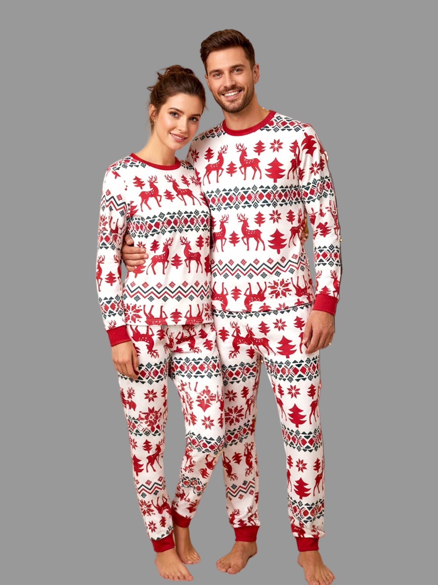Couple's Christmas pajamas