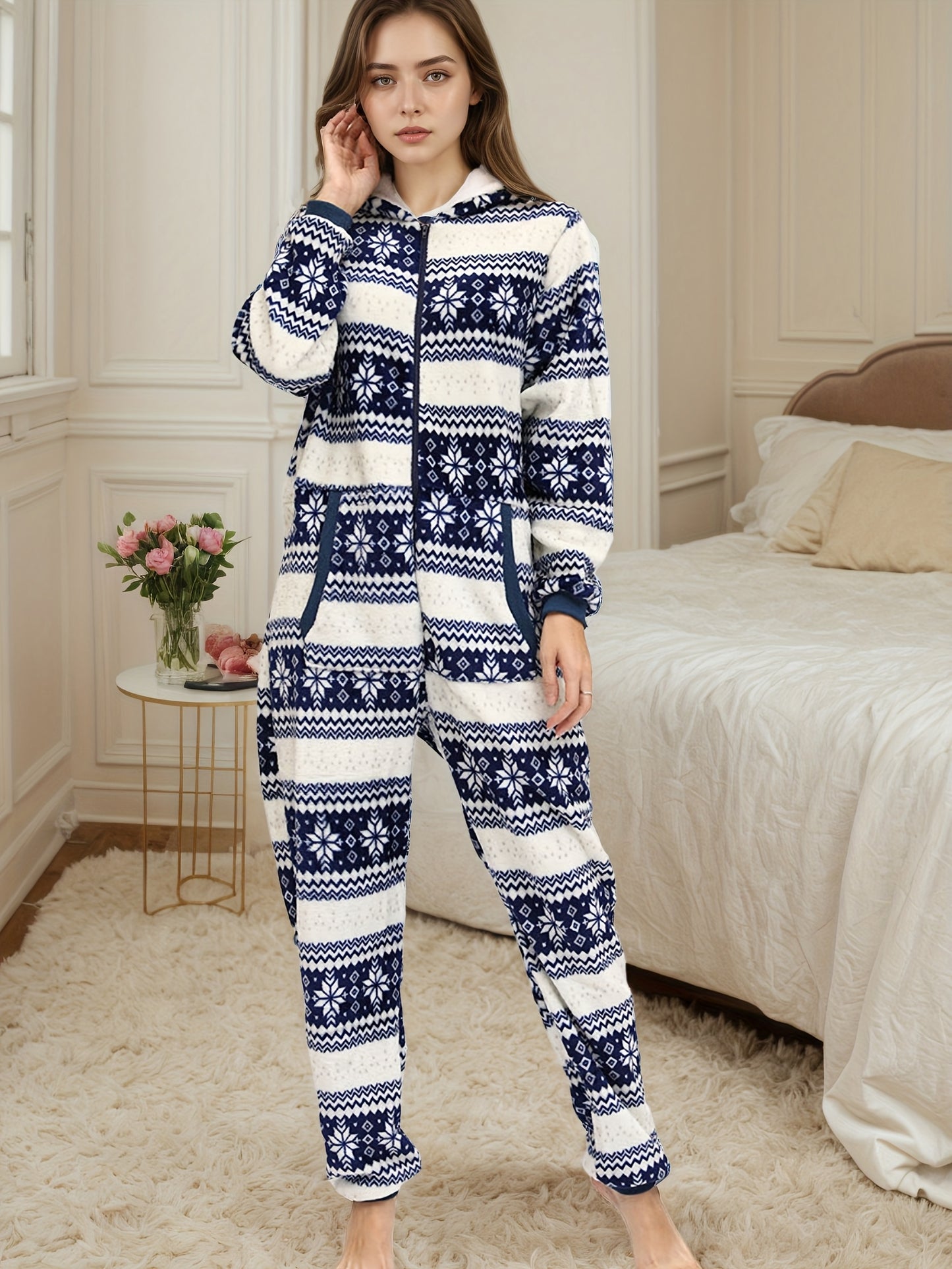 Women's Christmas jumpsuit