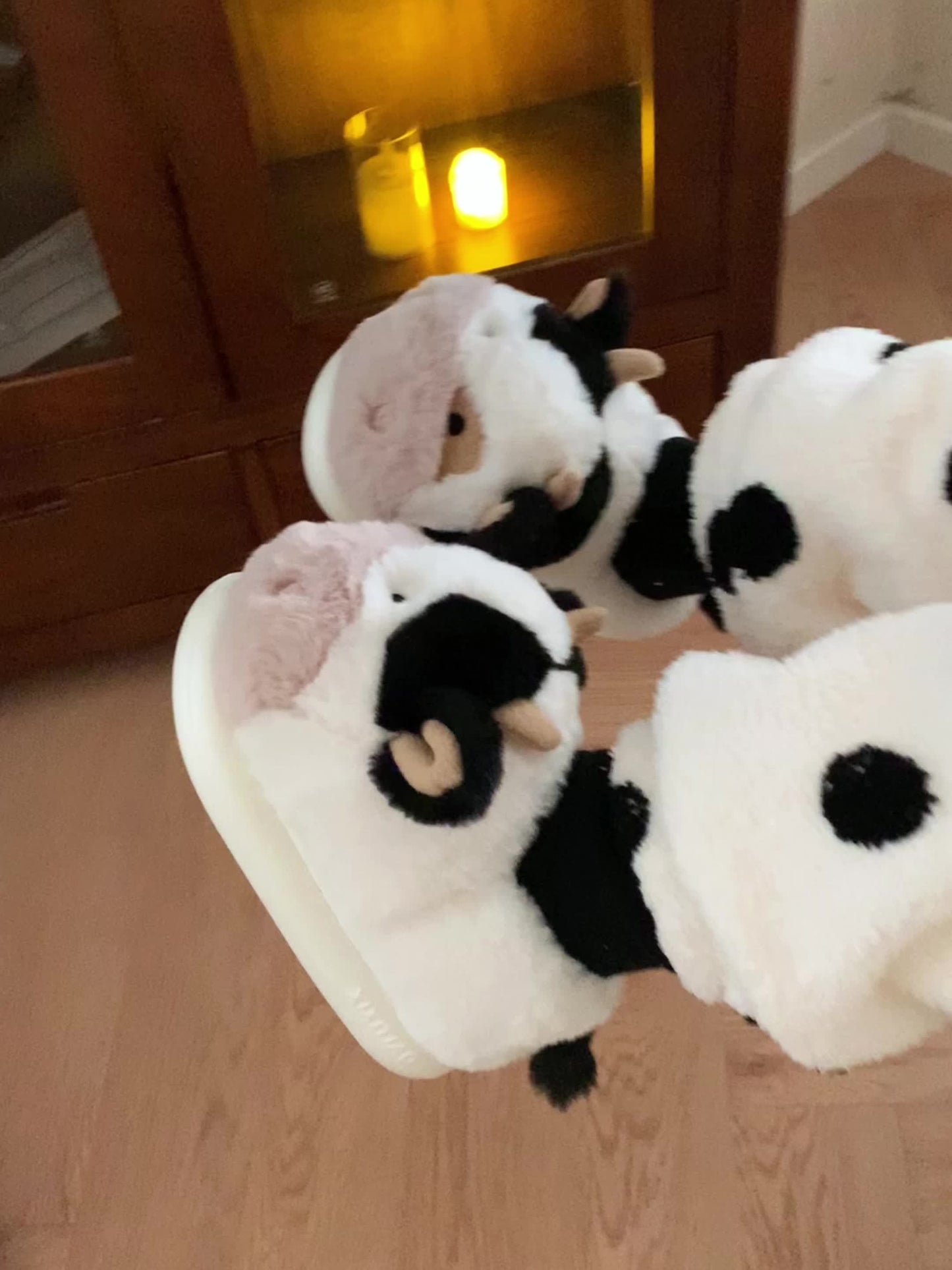 Cow Slippers