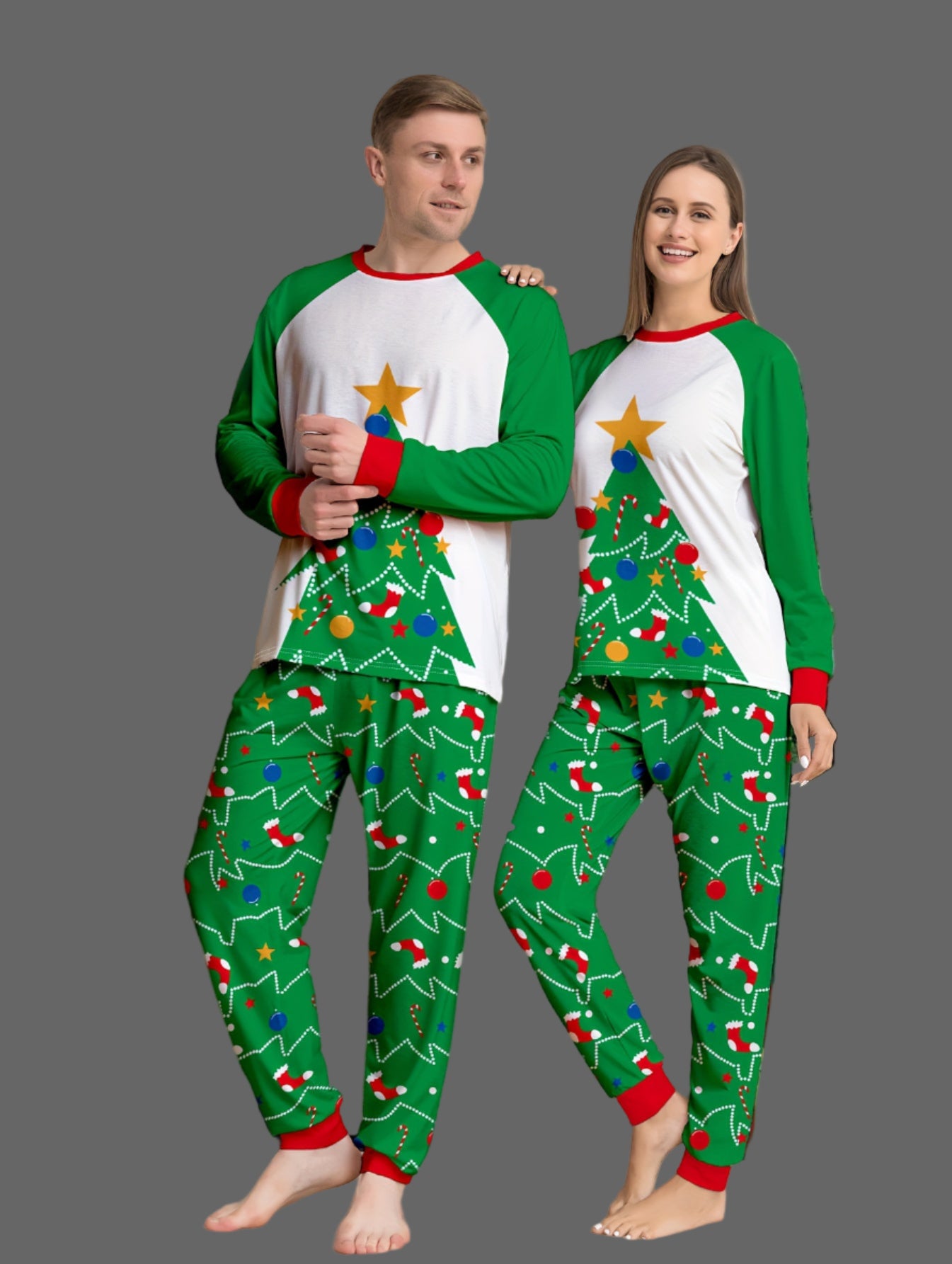 Couple Christmas pajamas