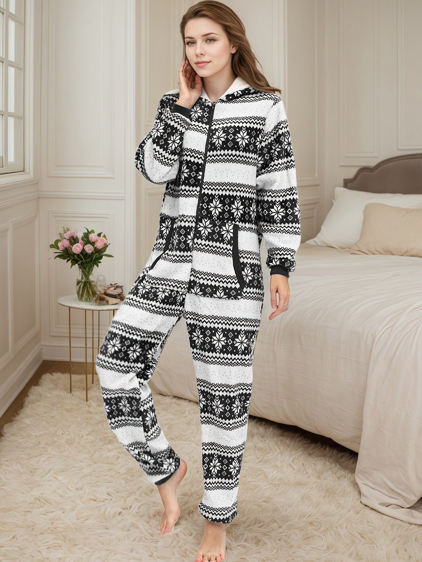 Women's Christmas jumpsuit