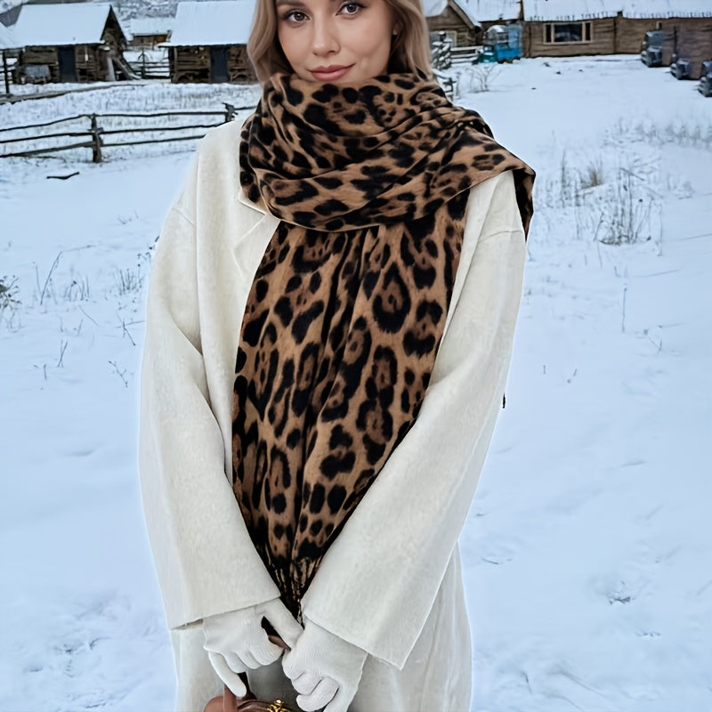 Leopard Scarf