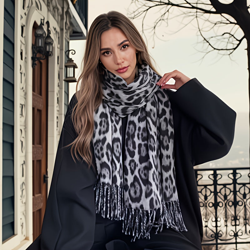Leopard Scarf
