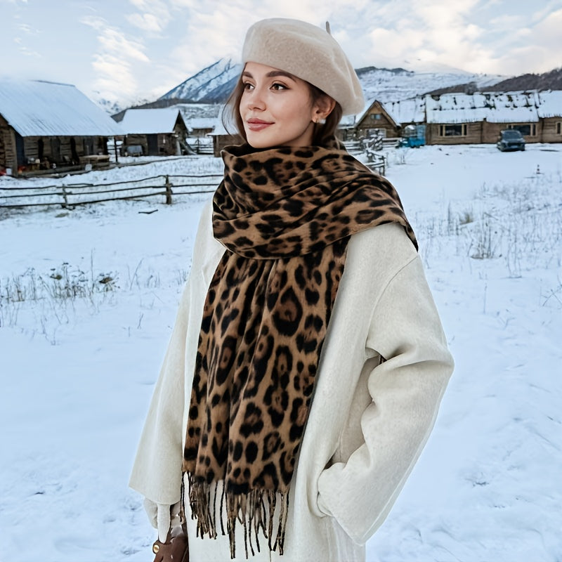 Leopard Scarf