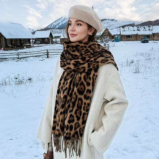 Leopard Scarf